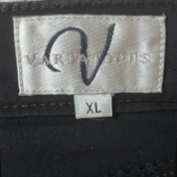 Black Jeans with Side Leg Studs-Size XL-Lightweight - Picture 4 of 4